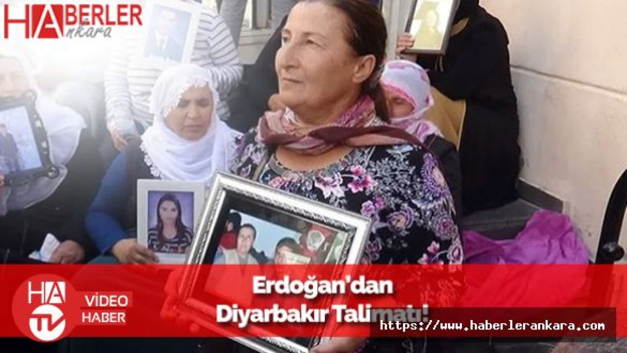 Erdoğan Talimat Verdi: Diyarbakır'da Eylem Yapan Annelere...