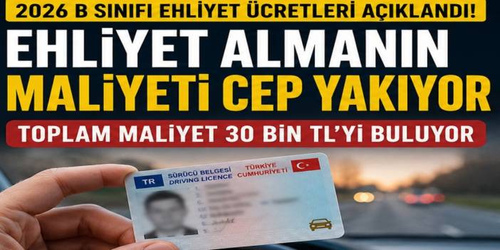 Ankara 2026 B Sınıfı Ehliyet Fiyatları Açıklandı! Harç, Sınav ve Kurs Ücreti Ne Kadar?