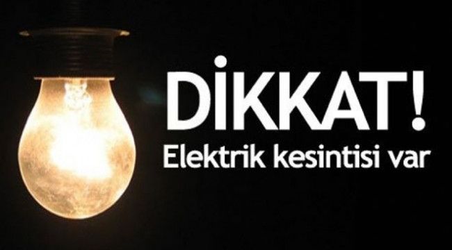 Ankara Haber Elektrik Kesintisi 2020 - Ankara Elektrik Kesintisi Haberleri