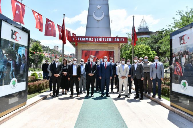 Mamak Belediyesi’nden 15 Temmuz Konulu Sergi - Ankara