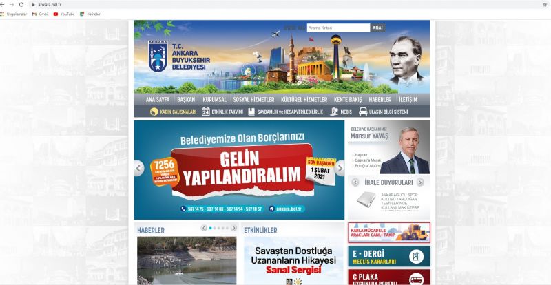 Ankara Büyükşehir'de borç yapılandırma süresi 1 ay uzatıldı