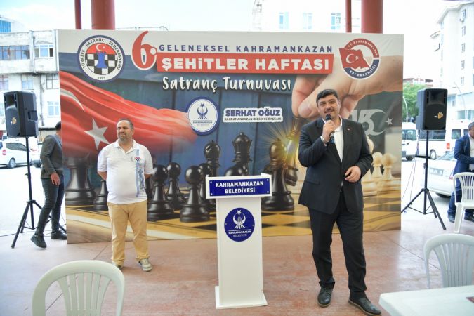 Şehitler Haftasında Türkiye Satranç Turnuvası Düzenlendi...