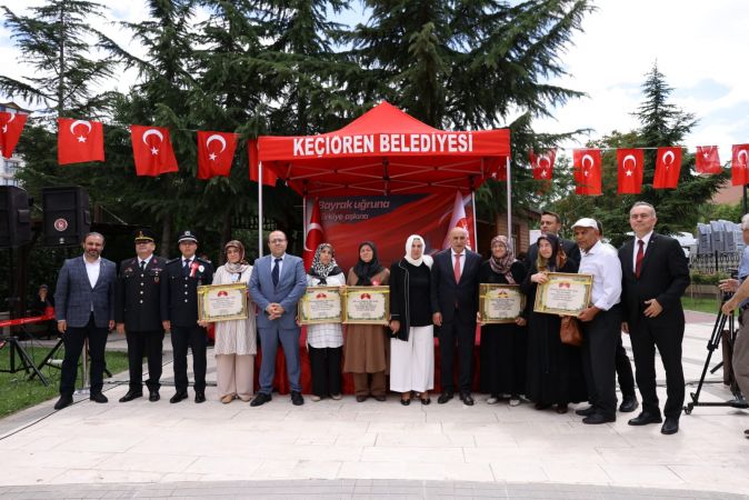 Keçiören’de 15 Temmuz Kahramanları Anıldı