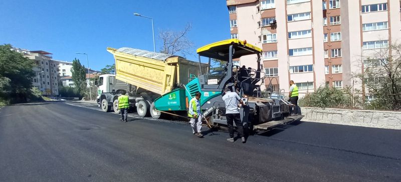 Çankaya'da Asfalt Çalışmaları Hız Kesmeden Devam Ediyor...