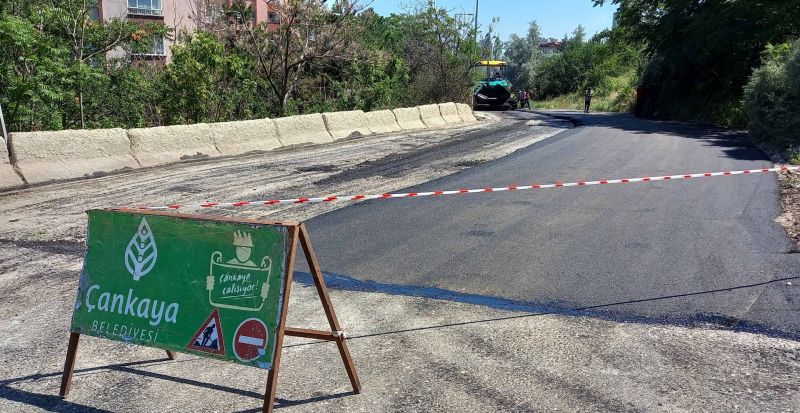 Çankaya'da Asfalt Çalışmaları Hız Kesmeden Devam Ediyor...