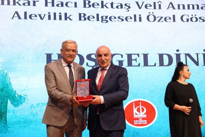 Keçiören’de Hünkâr Hacı Bektaş Veli Anıldı, Alevilik Anlatıldı...