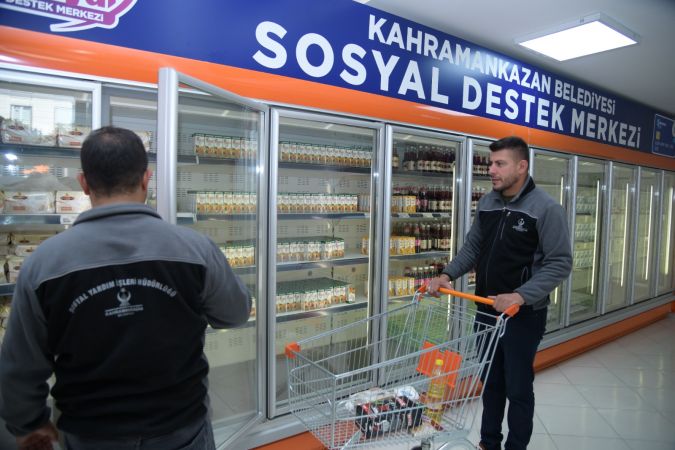 Ankara Haber; Kahramankazan Belediyesi İlçede Yaşayan Yaşlıları Unutmuyor...