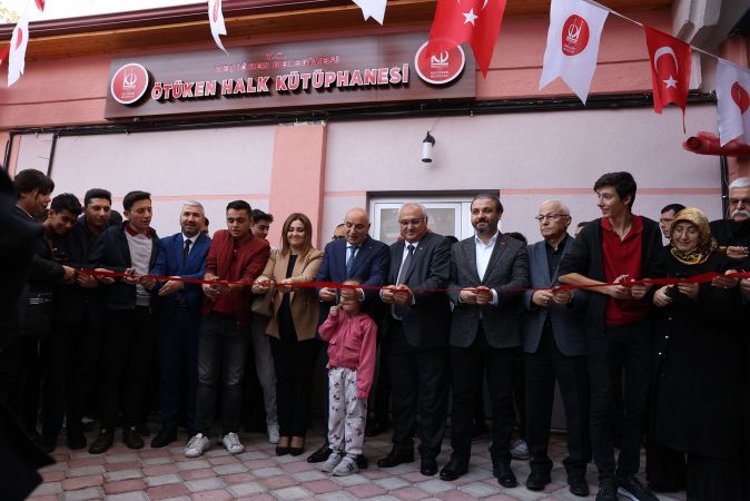 Ankara Haber; Ötüken Halk Kütüphanesi Keçiören’de Açıldı...
