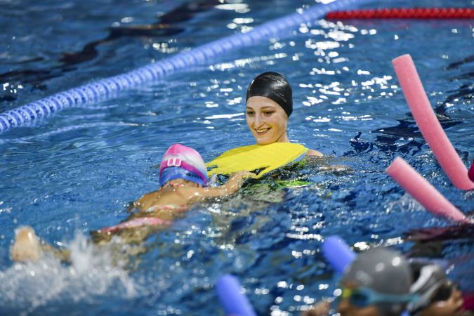 Ankara Haber; Engelsiz Başkent! İşitme Engelli Çocuklar İçin Yüzme Kursları Devam Ediyor...