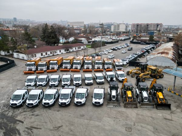 Ankara Haber; Altındağ Belediyesi Güçlü Araç Filosuyla Kışa Hazır!