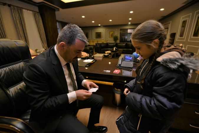 Ankara Haber; Ertuğrul Başkan'a Azranur'dan Sevgi Dolu Mektup!