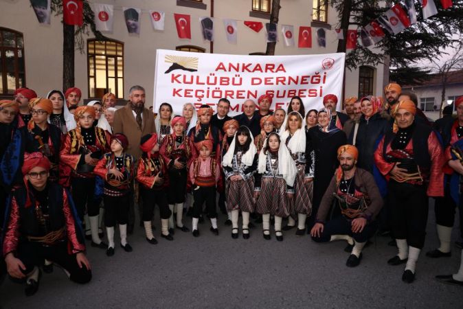 Ankara Haber; Atatürk'ün Ankara'ya gelişinin 103. yılı Keçiören’de Kutlandı! Turgut Altınok...