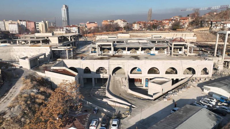 Ankara Görme Engelliler Müze İnşaatı Devam Ediyor! Türkiye'de Bir İlk Olacak!