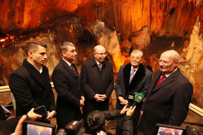 ATO Başkanı Baran Ankyra Döneminin Kanıtı Olan “Tulumtaş Mağarası"nı Ziyaret Etti İncelemelerde Bulundu!