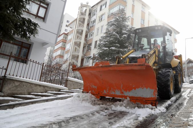 Ankara Haber: Çankaya Kar Yağışına Karşı Yeyakkuzda...