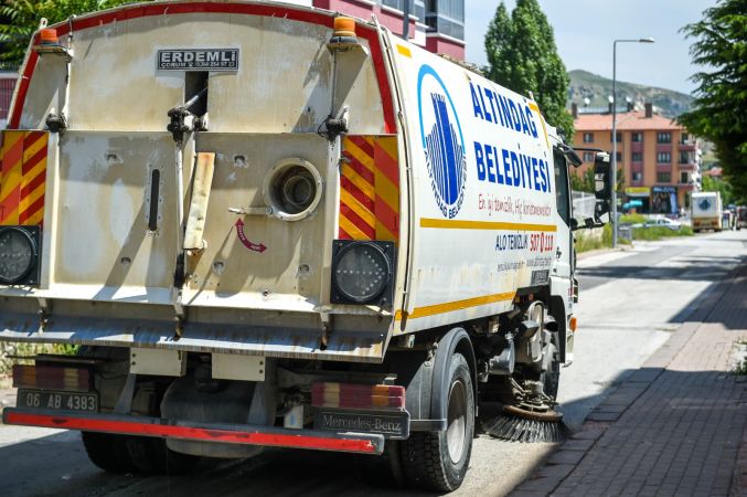 Altındağ’da temizlik operasyonu: Temiz çevre, Temiz Altındağ...